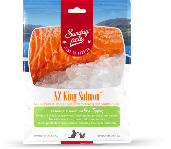New Zealand King Salmon Treat/ Food Topper