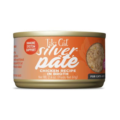 Tiki Cat® Silver™ Pâté: Chicken Recipe in Broth