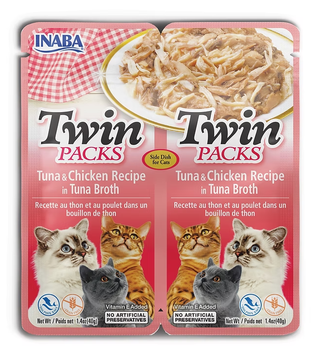 Twin Packs Tuna & Chicken Recipe in Tuna Broth