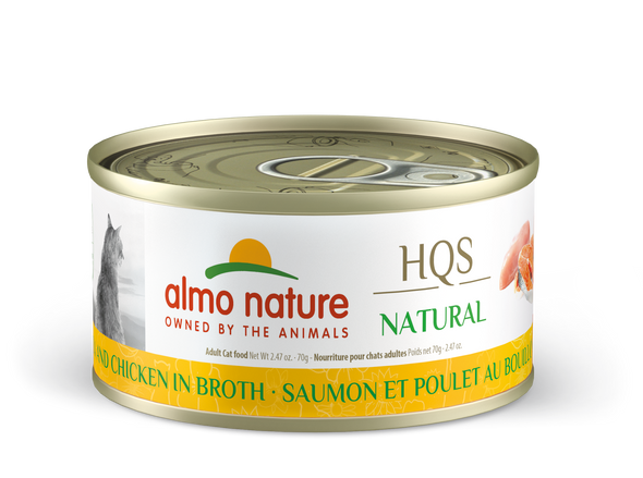 Natural - Salmon and Chicken in broth