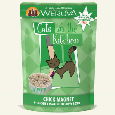 Weruva Chick Magnet - Chicken & Mackerel in Gravy Recipe, 3oz
