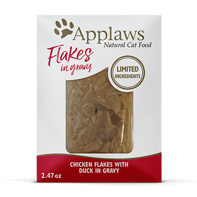 Chicken Flakes with Duck in Gravy Pouch