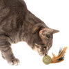 Peacock Feather Catnip Ball