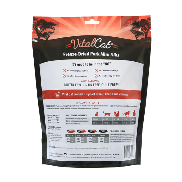 Pork Freeze Dried Mini Nibs
