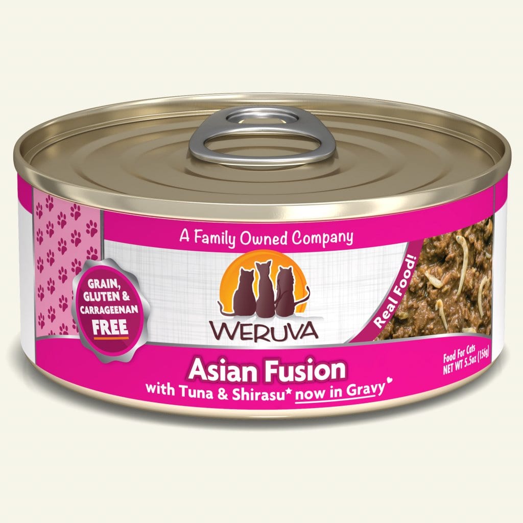 Weruva Asian Fusion with Tuna & Shirasu in Gravy (2 sizes)