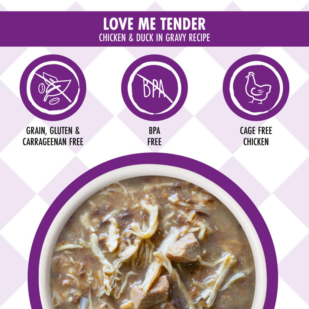 Love Me Tender - Chicken & Duck in Gravy Recipe