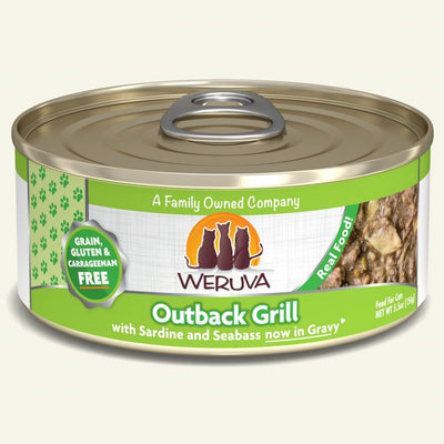 Weruva Outback Grill with Sardine and Seabass in Gravy