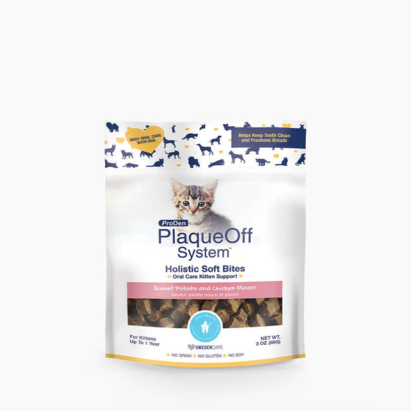 ProDen PlaqueOff System™ Holistic Soft Bites Oral Care Kitten Support