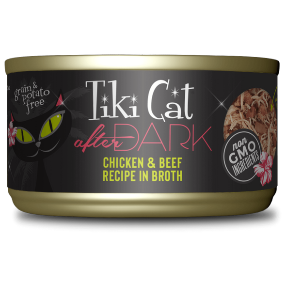 Tiki Cat® After Dark™ Chicken & Beef Recipe in Broth