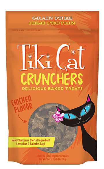 Tiki Cat® Crunchers Chicken Flavor, 2oz