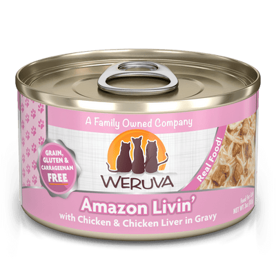 Weruva Amazon Livin' with Chicken & Chicken Liver in Gravy (2 sizes)