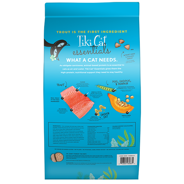 Tiki Cat® Essentials® Trout & Menhaden Fish Meal Recipe