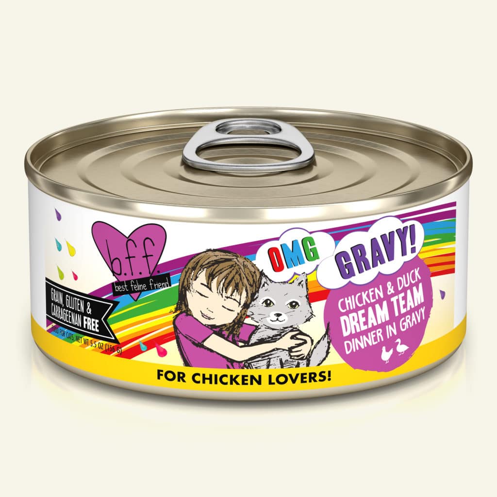 Weruva BFF Chicken & Duck Dream Team Dinner in Gravy (2 sizes)