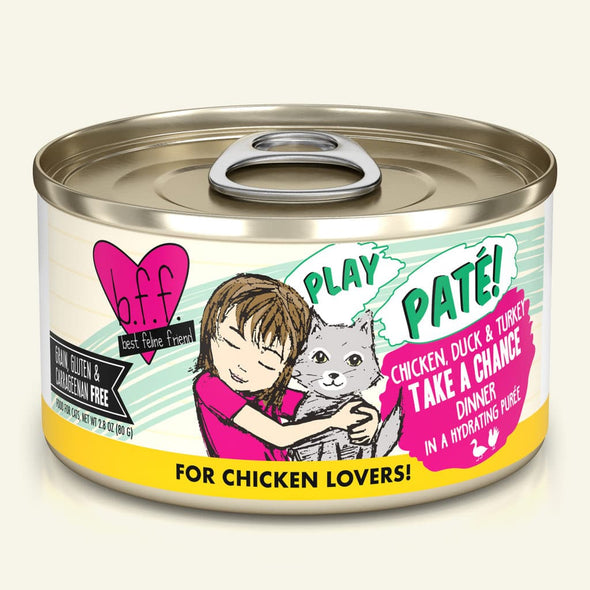 BFF Play Paté - Chicken, Duck & Turkey Take a Chance Dinner (2 sizes)