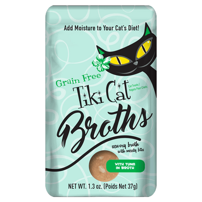 Tiki Cat® Broths with Tuna, 1.3oz