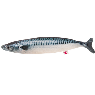 Catnip Plush Mackerel Cuddle Fish