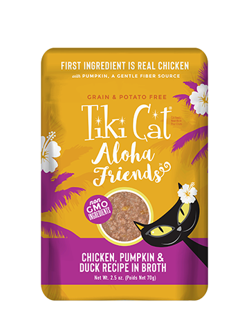 Tiki Cat® Aloha Friends™ Chicken, Pumpkin & Duck