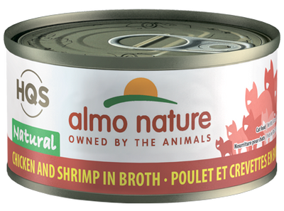 Almo Nature Natural - Chicken and Shrimp in Broth, 2.47oz