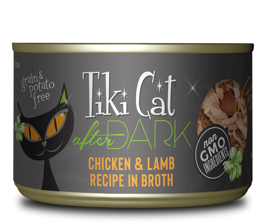 Tiki Cat® After Dark™ Chicken & Lamb Recipe in Broth