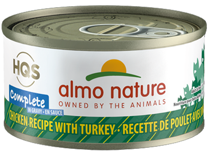 Almo Nature Complete - Chicken with Turkey in Gravy, 2.47oz