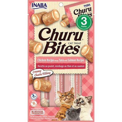 Churu Bites Chicken with Tuna & Salmon Recipe