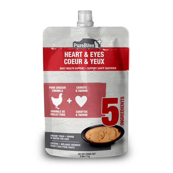 Heart & Eyes Daily Health Support Squeezables Treat/Topper