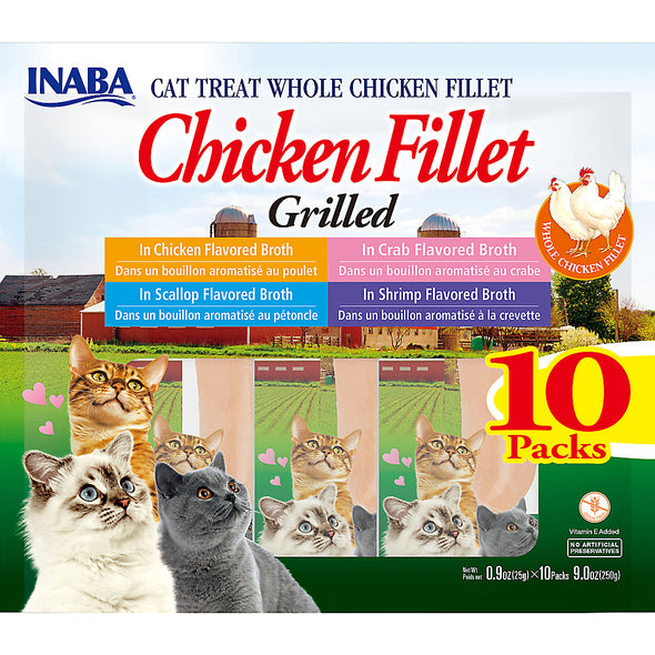 Grilled Chicken Fillet Variety Pack (10 fillets)