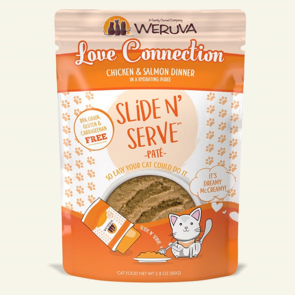 Love Connection Chicken & Salmon Dinner - Slide N' Serve Paté (2 sizes)