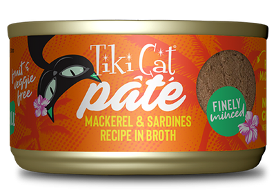 Tiki Cat® Grill™ Mackerel & Sardines Pate, 2.8oz