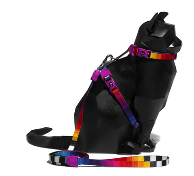 Adjustable Cat Harness & Leash Set - Prisma