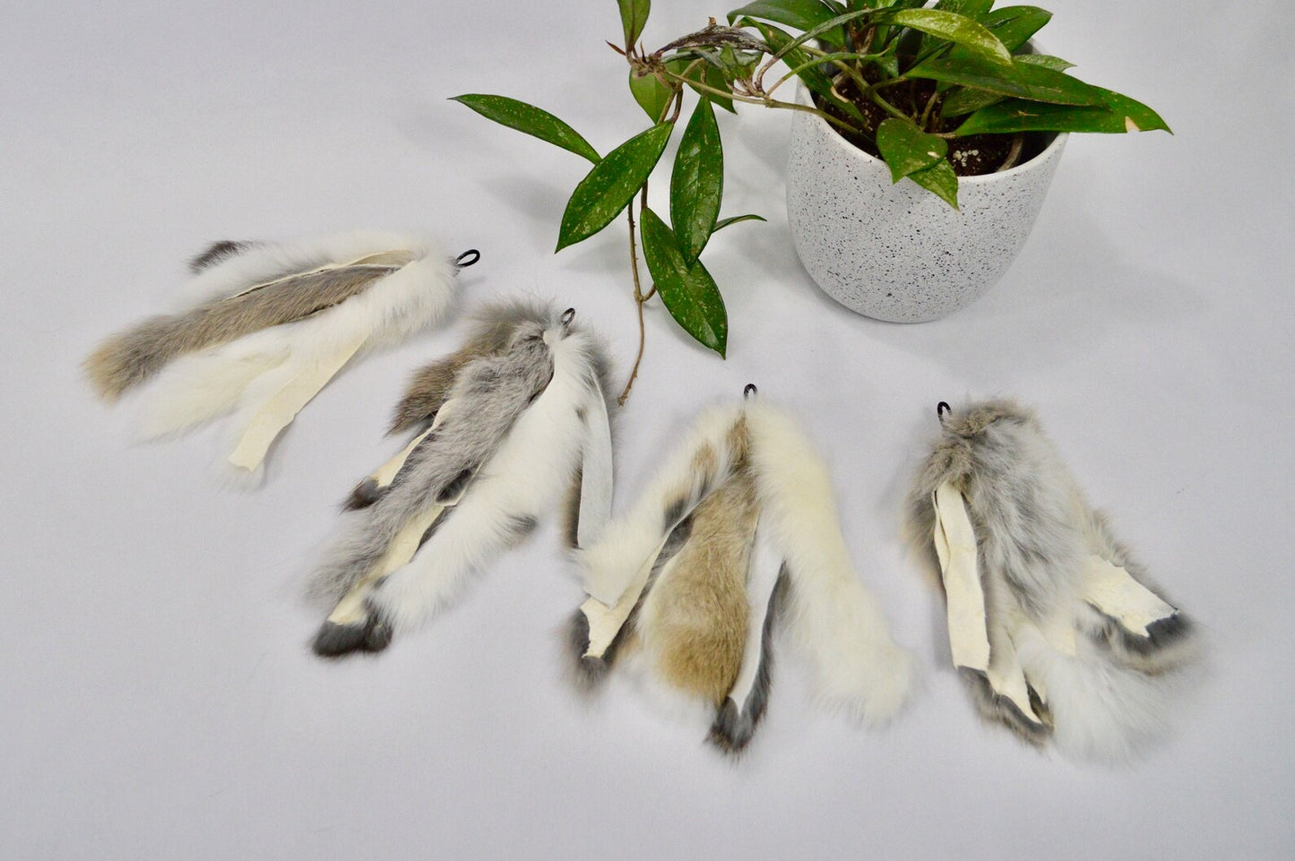 Rabbit Fur Strip Rod Attachment