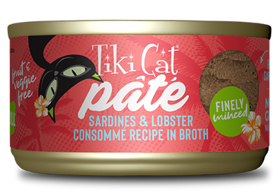 Tiki Cat® Grill™ Sardines & Lobster Consomme Pate