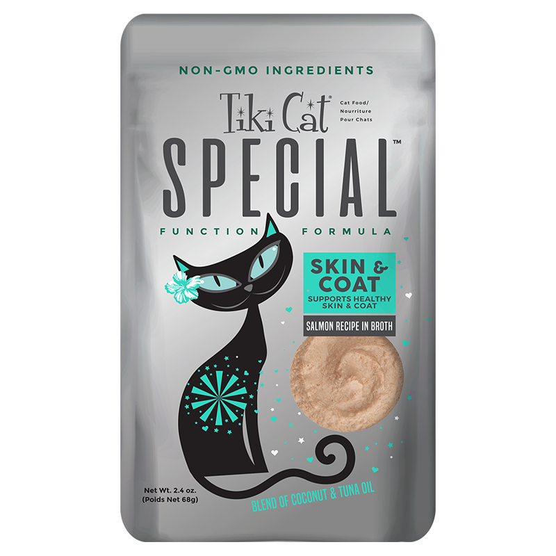 Tiki Cat® Special™ SKIN & COAT Salmon Recipe in Broth