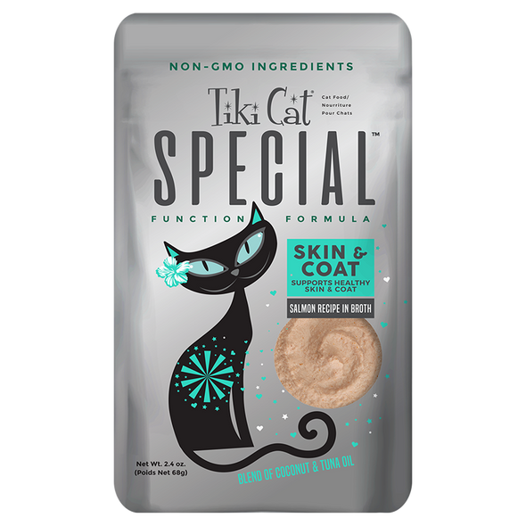 Tiki Cat® Special™ SKIN & COAT Salmon Recipe in Broth