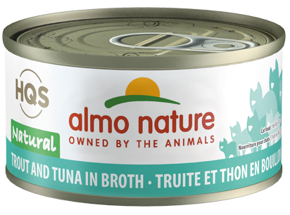 Almo Nature Natural - Trout and Tuna in Broth, 2.47oz