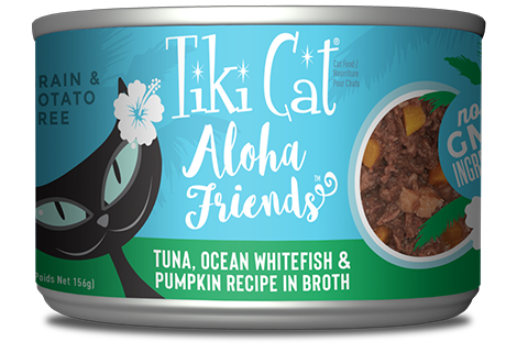 Tiki Cat® Aloha Friends™ Tuna, Ocean Whitefish & Pumpkin