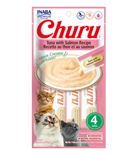 Churu Purees Tuna with Salmon Recipe
