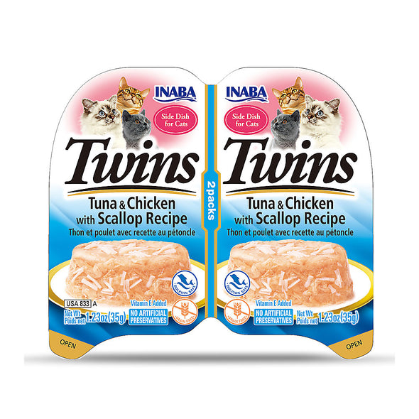 Twins Side Dish - Tuna & Chicken with Scallop Recipe