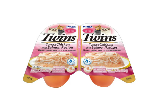Twins Side Dish - Tuna & Chicken with Salmon Recipe