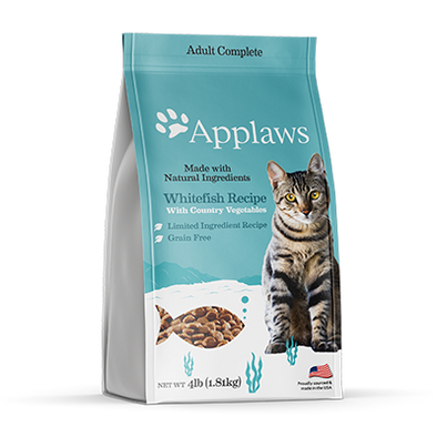 Complete Dry Adult Cat Food Whitefish Recipe