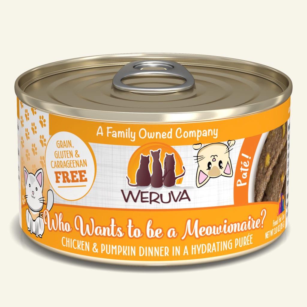 Who wants to be a Meowionaire? Chicken & Pumpkin Dinner Paté (2 sizes)
