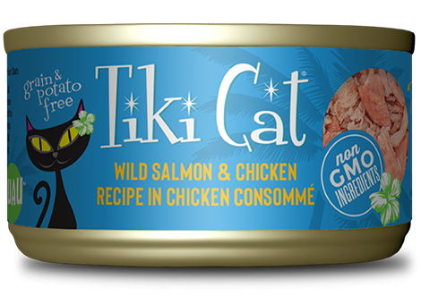 Tiki Cat® Luau™ Wild Salmon & Chicken