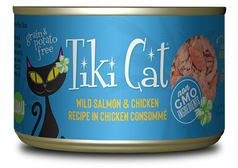 Tiki Cat® Luau™ Wild Salmon & Chicken